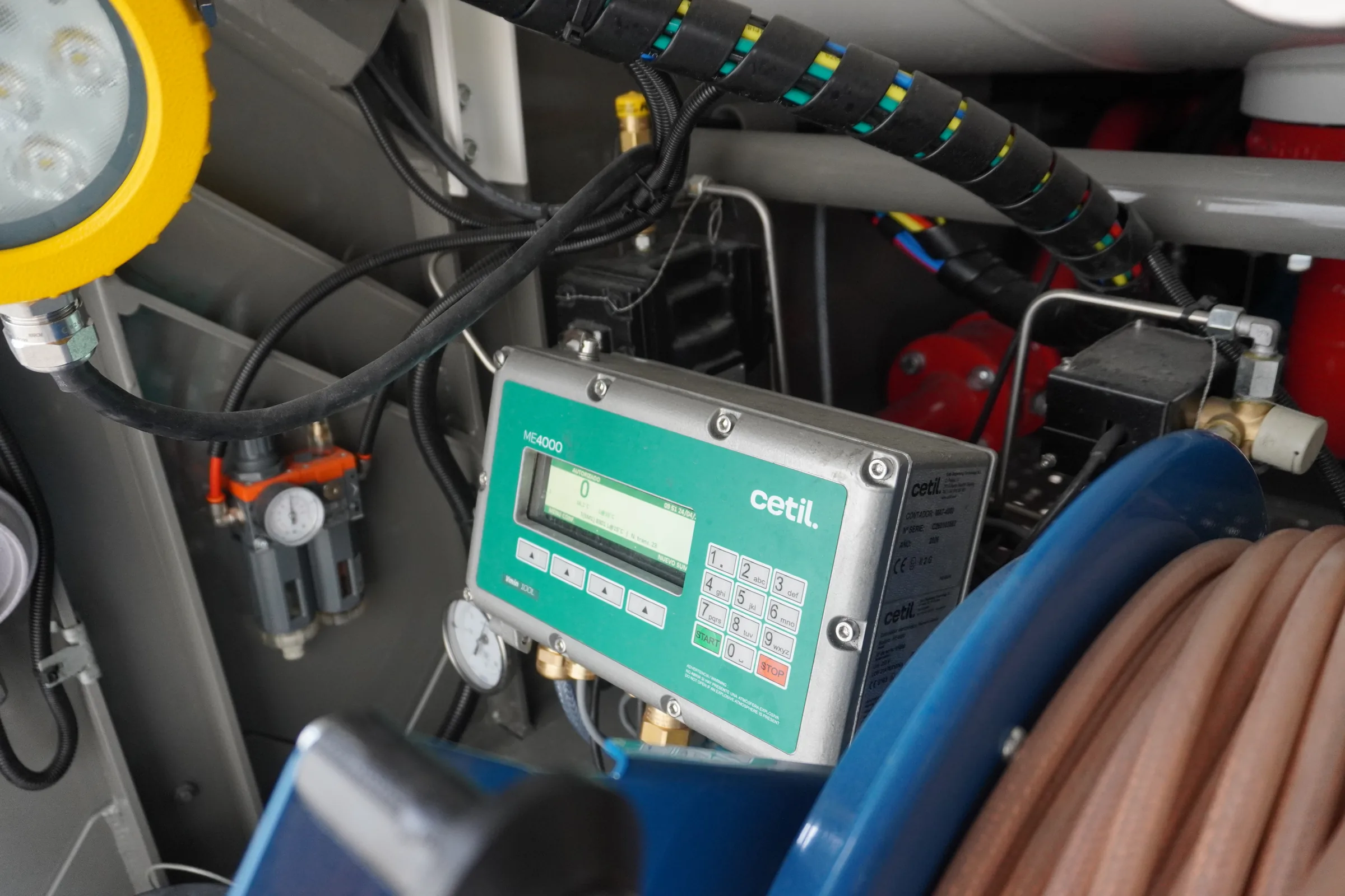 Contadores para camion cisterna y cargaderos